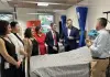 (l-r) Dr Loren Sher, Professor Irene Blackberry, Carmela Sergi, The Hon. Ged Kearney MP, Vice-Chancellor Professor Theo Farrell, The Hon. Ed Husic MP and Jason Watterson.